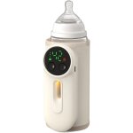 Chauffe - biberon pour b�b� en d�placement - batterie usb - thermos avec affichage de la temp�rature ...