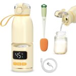 Chauffe - biberon portable pour b�b�, chauffage rapide et longue dur�e de vie de la batterie, capacit� ...