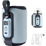 Chauffe - biberon portable usb ysinobear - r�gulation intelligente de la temp�rature � 38 - 52? - bleu ...