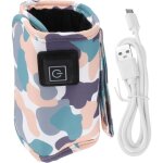 Chauffe biberon usb portable r�glable avec protection antid�rapante et isolante housse de maintien au ...