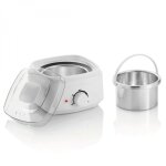 Chauffe - cire �lectrique 400ml avec bol, affichage digital et temp�rature r�glable - blanc - vivezen ...