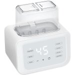 Chauffe - lait double biberon, multifonctionnel, enti�rement automatique, d�cong�lation et chauffage ...