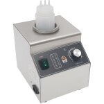 Chauffe - sauce �lectrique, distributeur de sauce au chocolat / fromage en acier inoxydable pour comptoir, ...