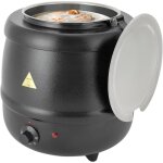 Chauffe - soupe 10 l, marmite � soupe �lectrique avec couvercle, maintien de la chaleur 35 - 80 �c, marmite ...