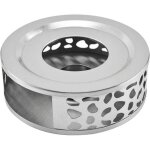 Chauffe - th�i�re en acier inoxydable teapot warmer chauffe plat avec bougie support bougie chauffe - ...