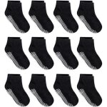 Chaussettes antidrapantes pour bb avec pinces antidrapantes pour garons et filles, coupe basse pour ...
