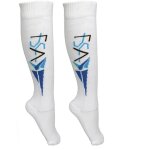 Chaussettes d'escrime respirantes anti - transpiration en coton peign� �lastique unisex pour hommes et ...