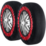 Chaussettes a neige pour pneus epaisses 2pcs taille xl, chaines a neige textiles en fibre de polyester ...