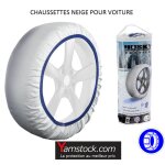 Chaussette neige textile anti d�rapant pour voiture m