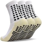Chaussettes de sport antidrapantes pour enfants, chaussettes de sport rembourres pour garons et filles ...
