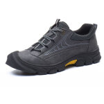 Chaussures d'assurance du travail pour hommes, respirantes, bout en acier, anti - �crasement, anti - ...