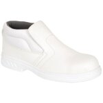 Chaussures de cuisine montantes portwest s2 blanc 34