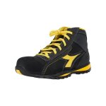 Chaussures de sécurité semi - montantes diadora glove mid s3s noir / jaune 38 Chaussures de sécurité semi - montantes diadora glove mid s3s noir / jaune 38