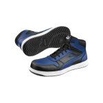 Puma - chaussures de scurit montantes frontcourt blue / blk mid s3l esd fo hro sr - 45 (eu)