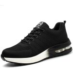 Chaussures de s�curit� � embout d'acier pour hommes et femmes, l�g�res et confortables, antid�rapantes ...