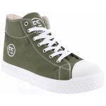 Chaussures de s�curit� hautes - kaki, semelles antid�rapantes blanches - fashion security - confort et ...