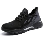 Chaussures de scurit hommes femmes baskets en coussin d'air chaussures de travail lgres et respirantes ...