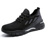 Chaussures de scurit hommes femmes baskets en coussin d'air chaussures de travail lgres et respirantes ...