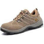 Chaussures de s�curit� pour hommes et femmes, chaussures de travail � bout en acier, l�g�res, respirantes, ...