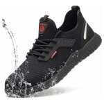 Chaussures de scurit homme femmes chaussures de travail embout acier protection unisexes 45