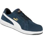 Puma - chaussures iconic suede low s1pl bleu marine - 43