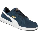 Puma - chaussures iconic suede low s1pl bleu marine - 44
