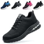 Chaussures de s�curit� l�g�res pour hommes et femmes ? norme 200 joules ? semelle en kevlar ? maille ...