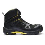 Chaussures de s�curit� mi - hautes gecko 2473 - noir / jaune 41