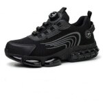 Chaussures de s�curit� de travail ? conception � bouton rotatif, construction anti - �crasement et anti ...