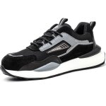 Chaussures de travail pour hommes et femmes, chaussures de protection du travail sur les chantiers de ...