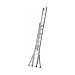 Tubesca comabi - chelle platinium 300 coulissante  corde 2 plans 2 x 23 marches
