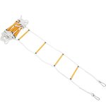 Chelle de secours avec 2 mousquetons, �chelle de corde �chelle de sauvetage ignifuge 12m jusqu'� 200 ...