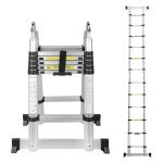 Chelle télescopique, escabeau, échelle polyvalente, échelle pliante jusqu'à 150 kg, échelle multifonctions ... Chelle télescopique, escabeau, échelle polyvalente, échelle pliante jusqu'à 150 kg, échelle multifonctions ...