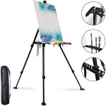 Chevalet paris 165 cm ? chevalet d�atelier et de campagne ? adapt� aux toiles mesurant maximum 125 cm ...