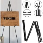 Dayplus - chevalet d'atelier pliant ajustable pour l'affichage de la peinture sur toile en bois