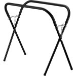Chevalet noir support pare - brise pliable acier 50kg max. hauteur rglable trteau de travail carrosserie ...