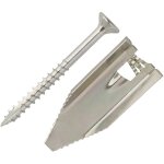 Cheville carreaux de pl�tre + vis 50 pi�ces