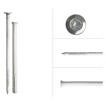 Cheville � frapper 8 x 120 mm - par 100 pi�ces