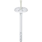 Stamplast - cheville d'isolation � frapper avec clou plastique - faible profondeur ancrage 10 x 140 - ...