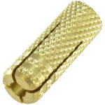 Cheville laiton 10x28 m8 - 100 pi�ces