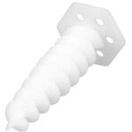 Chevilles pour montage en polystyr�ne avec cl�, vis sans fin kwm 80 (4 pi�ces)