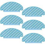 Chiffons compatible pour deebot n8, nettoyage rechange compatible pour ecovacs t8, r�utilisables lingettes ...