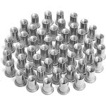 Choyclit 100 pi�ces �crou � sertir m4 m5 m6 m8, �crous de rivet insert filet�, �crous � sertir en acier ...