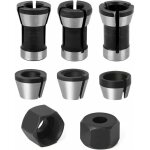 6 pièces acier tête de mandrin 6 mm 6. 35 mm 8 mm tête adaptateur convertisseur + 2 écrou pour perceuses ... 6 pièces acier tête de mandrin 6 mm 6. 35 mm 8 mm tête adaptateur convertisseur + 2 écrou pour perceuses ...