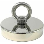 Choyclit aimant de levage?aimant n�odyme super puissant 300kg id�al pour la p�che magn�tique � 90mm avec ...