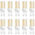 Choyclit - ampoules led g9 5w, equivalente 40w 50w halogène lumière, 450lm, blanc neutre 4000k, ac 220v, ... Choyclit - ampoules led g9 5w, equivalente 40w 50w halogène lumière, 450lm, blanc neutre 4000k, ac 220v, ...