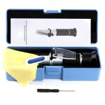 Brix réfractomètre, sucré réfractométre de 0 a 90 precision pour tester légumes & fruits, sucré dans ... Brix réfractomètre, sucré réfractométre de 0 a 90 precision pour tester légumes & fruits, sucré dans ...