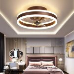 Choyclit - reversible plafonnier ventilateur silencieux telecommande 6 vitesses chambre ventilateur de ...