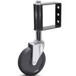 Choyclit roulette de portail à ressort robuste pour portail pivotant en tube de bois et métal, petite ... Choyclit roulette de portail à ressort robuste pour portail pivotant en tube de bois et métal, petite ...