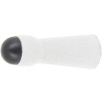 Chrisligne - but�e de porte � fixer au mur bois blanc l. 8 x h. 3 x l. 3 cm